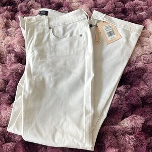 NYDJ Crisp White Jeans